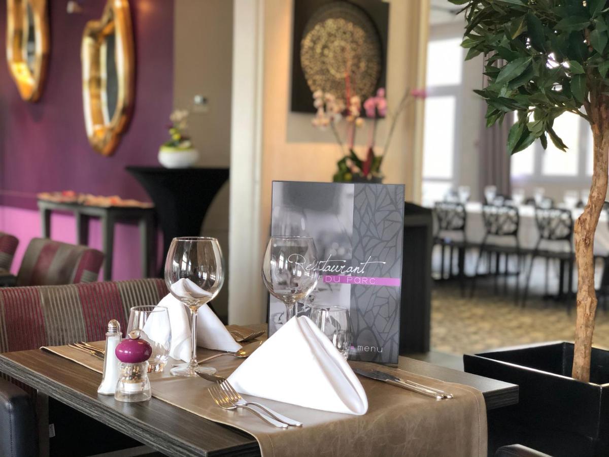 Hotel Restaurant Du Parc Saumur Logis Elegance Luaran gambar